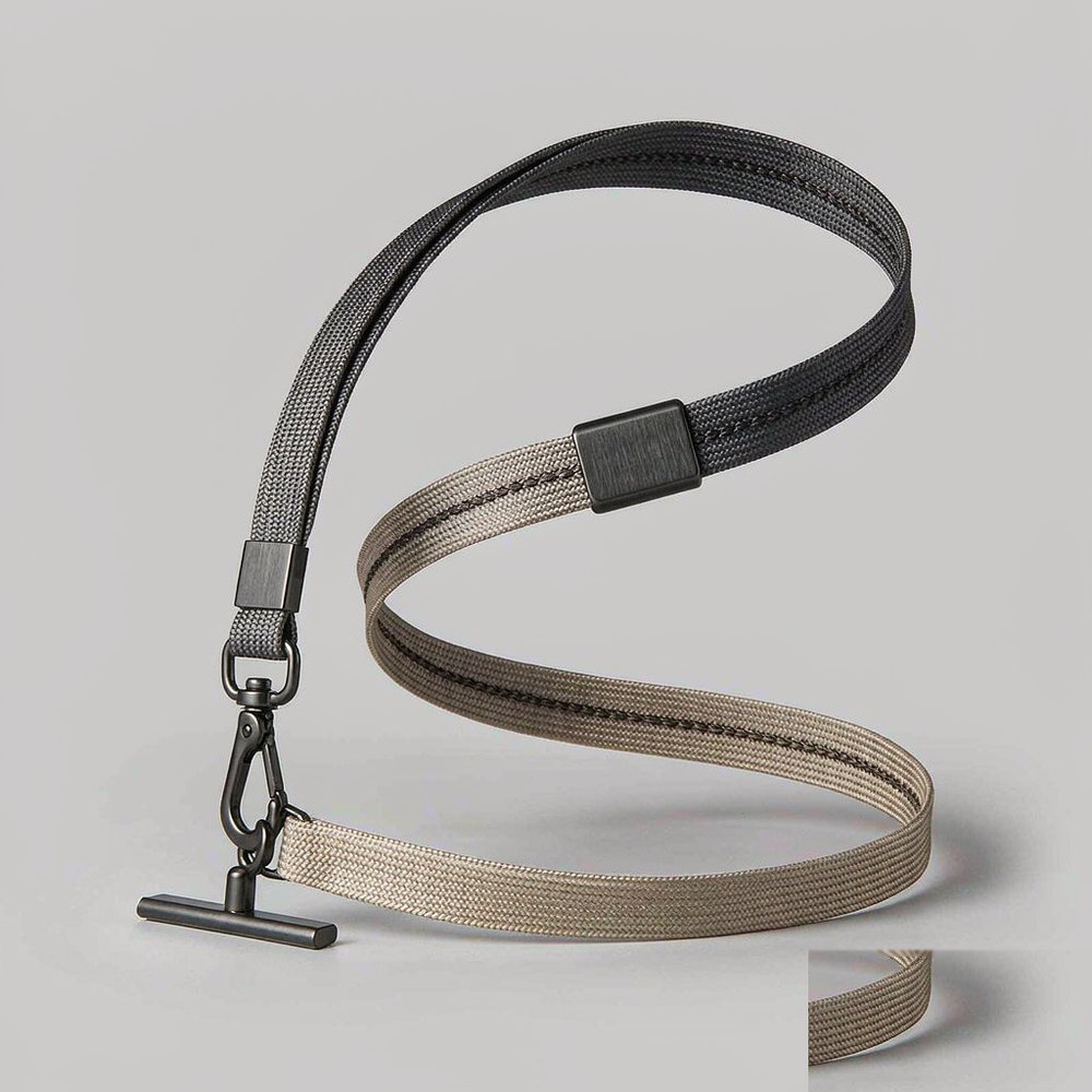 Adjustable neck and crossbody phone lanyard